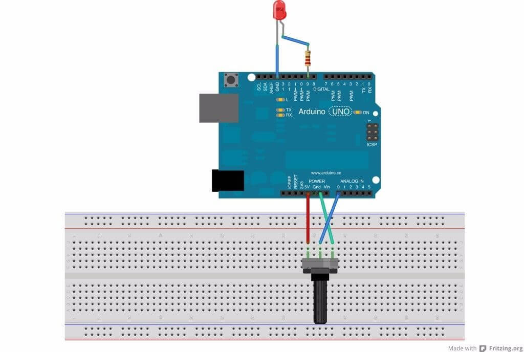 How to convert analog input to digital output in arduino 8 Bit Io Port Library For Arduino Arduino Project Hub
